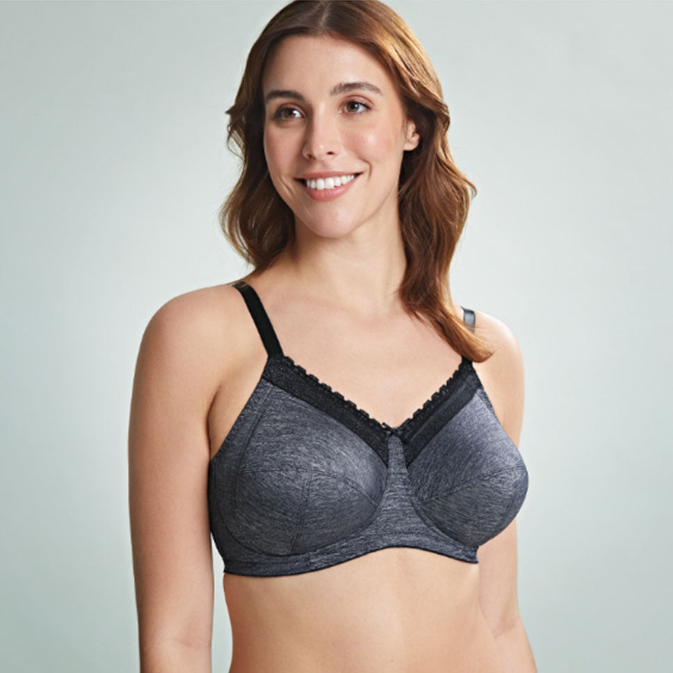 Royce Luna Bra in Grey Marl